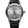 Aerowatch Aerowatch 60900 AA19  60900 AA19 механические мужские часы серебристый циферблат, браслет кожаный — вид спереди
